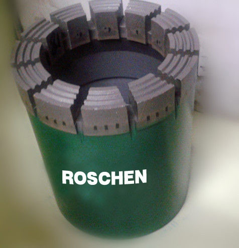 Impregnated Diamond Core Bits PQ For hardness & soft Rock Formations / Mineral