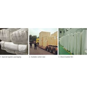 Acid Alkali Resistance Polyester Filter Cloth Normal Temperature Flue Gas