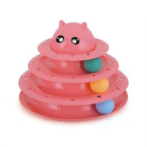 Exploded Turntable Three Layer Combination Toys For Cat