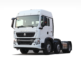 HOWO-T5G ZZ4257N25CGC1 6X2(doulbe front axle steering) Tractor Truck