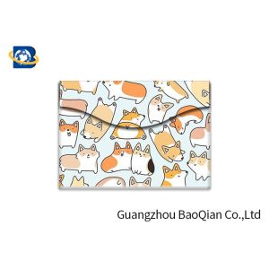 Coloful Picture 3D Lenticular Printing Service Plastic File Bag / Folder