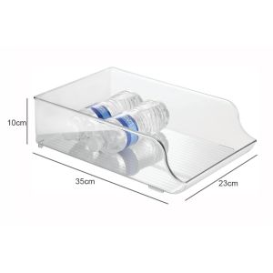 Fridge can organizer storage bins Ideal storage for soda, pop, beer, tea, drinks