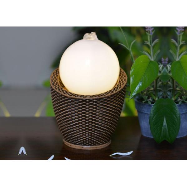 Quality Smooth Desktop Waterfall Fountain With Led Lights wholesale