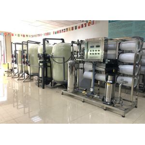 4TPH RO Machine With Standby Water Softener System For Remove Dissolved Solids