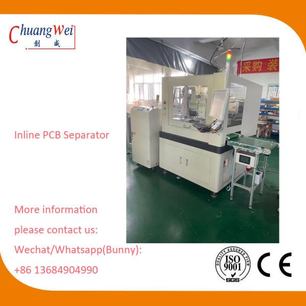 China High Efficiency Inline PCB Router Machine with Break Blade Checking Function on sale China High Efficiency Inline PCB Router Machine with Break Blade Checking Function on sale