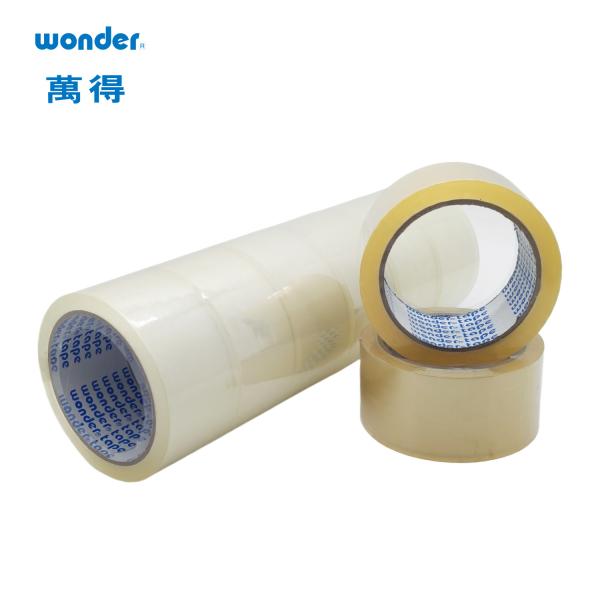 Quality Easy Tear BOPP Packaging Tape Multiple Widths Clear Brown White wholesale