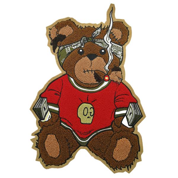 Embroidered Custom Chenille Patches Chenille Logo Patch For Clothing