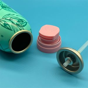 Versatile Dry Shampoo Spray Valve with Actuator for Home Use