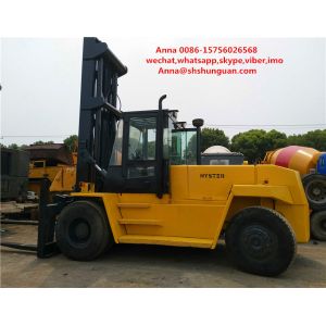 China 16 T Used Diesel Hyster Used Diesel Forklift Truck 2275 Mm Drive Tread Width on sale