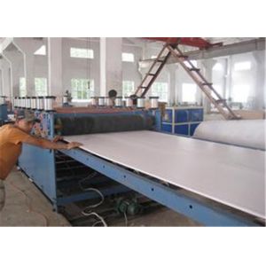 Recycled PE PP WPC Board Production Line With Two Screw Extruder