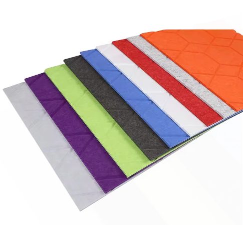 Quality Polyester Fiber Acoustic Panel professional sound panels felt sound absorption wall panel audio sound panels wholesale