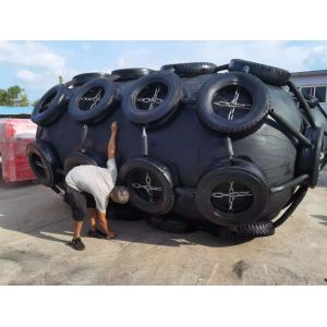 Docking Boat Marine Pneumatic Rubber Fender Yokohama Type BV Certificated