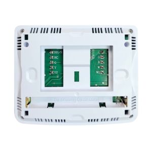 ABS Material 7 Day Programmable Thermostat with Fan Operation Mode ON and