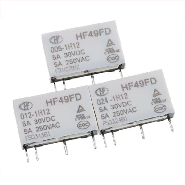 HF49FD-024-1H12 Hongfa original Relay 4 feet 5A 5V 12V 24V HF49FD-024-1H12 Fast