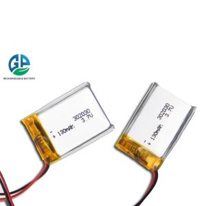 Rechargeable For Smart Watch Lithium Polymer Battery Pack KC Certified 302030