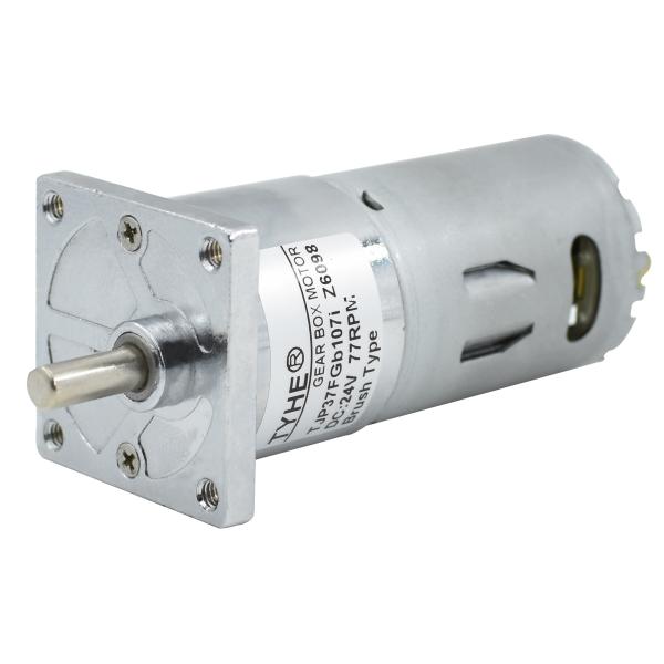 TYHE DC Spur Gear Motor 6V 12V 24V High Power 12W 37gb545f