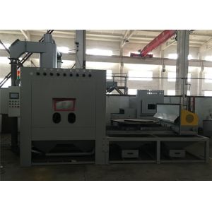 Turntable / Sandblasting Guns Auto Blasting Machine Carbon Steel Material