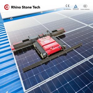 Cheap Remote Control Solar Panel Cleaning Robot for PV Power Station Maintenance Intelligent Cleaner for sale
