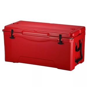 135QT Waterproof Rotomolded Ice Box Plastic Wheeled Cooler
