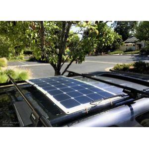 High Efficiency 100W Semi Flexible Bendable Solar Panel