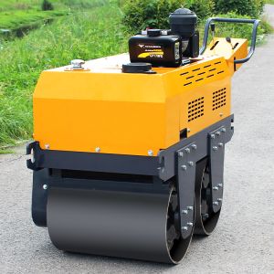 550KG Road Machinery Compact Soil Compactor Roller Mini Drum Small Compactor
