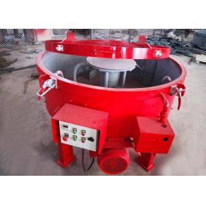 China Anti Wear Refractory Pan Mixer Flexible Layout Short Mixing Time Low Noise on sale