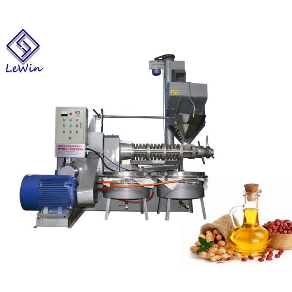 Quality 380V Voltage Nut Screw Oil Press Machine Groundnut Oil Extraction Machine wholesale