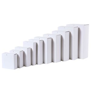 Pull Out Cardboard Slide Open Gift Boxes Folding Kraft Paper Drawer Box With