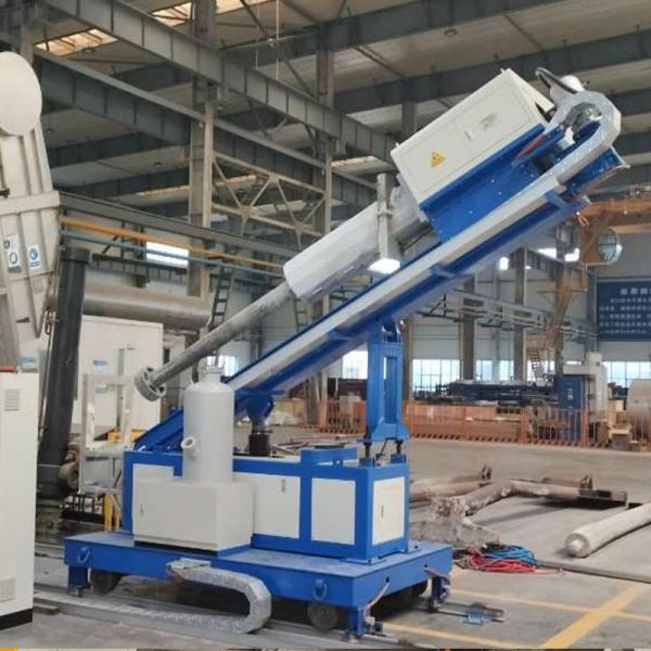 Quality Aluminum Refining With Lifting Rotary Flux Injector Swing Range 30 Degree high efficiency wholesale