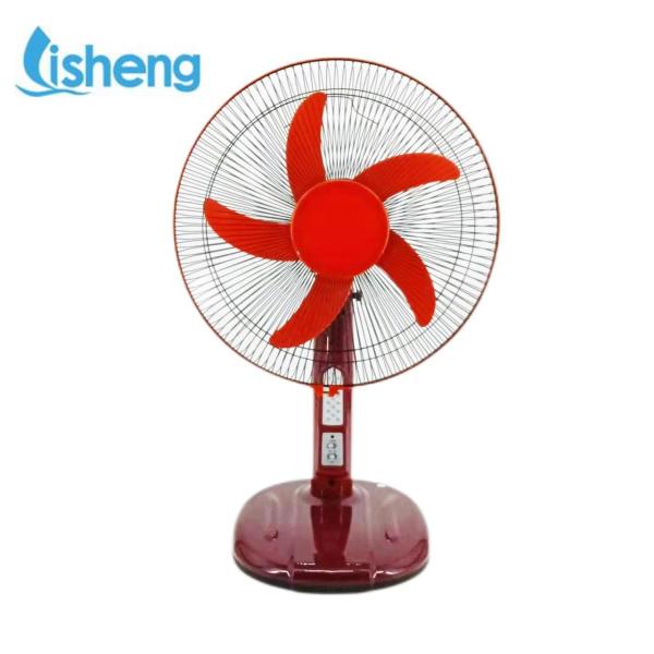 BLDC Rechargabale Solar Floor Fan With 12V DC Brushless Motor