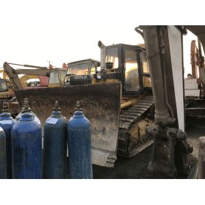 D5H Used Crawler Dozer 6 Way Blade CAT 3304 Engine 7L Displacement