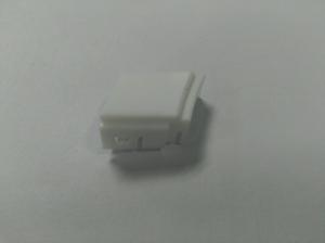 White Colour Plastic Mold Part With ABS Material Made From Precise Injection Mold