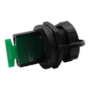 Custom Communication Cable Connectors Type C JST Cat5 Female Rj45 Mount
