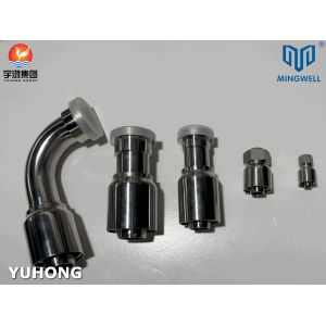 Stainless Steel Hose Coupling Grade 316L Hydraulic Forming