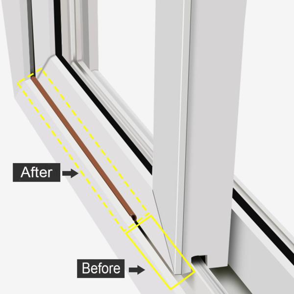 D Shaped Epdm Foam Self Adhesive Rubber Weather Stripping Anti Mosquito