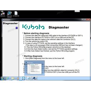 KUBOTA diagnostic scanner Python interface