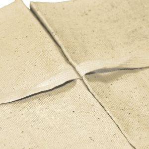 COTTON CANVAS STRONG WEAR-RESISTANT LARGE CAPACITY TRANSPORT BAG W/FLAT BOTTOM -