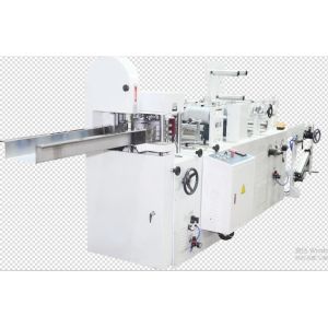 Fast Speed Industrial Paper Folding Machine , Tissue Napkin Making Machine