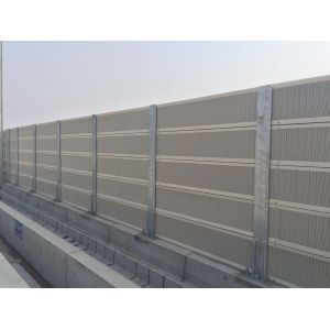 High Strength Soundproof Highway Walls Customized Shape Strong Impact Resistance