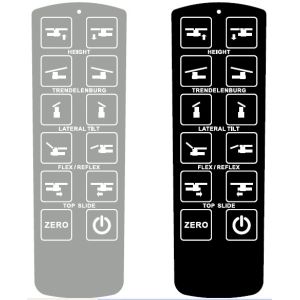 China Customized Embossed Membrane Switch Overlay Panel For Computer And Lcd Screen on sale