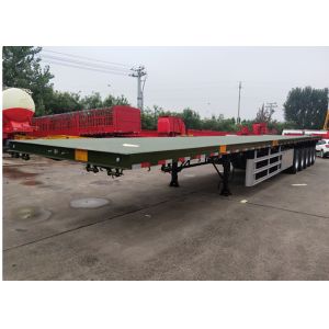 5 Axle 60T 100T Container Loading Flatbed Semi Trailer