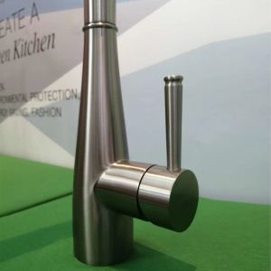 Gooseneck Stainless Steel Bar Faucet Brushed Nickel Multiple Spray Wand