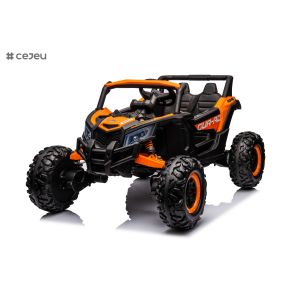 12V Battery Powered Ride on UTV w/ Remote Control, Adjustable Speed & Storage