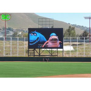 High Definition Waterproof P10 Outdoor Led Display Stadium With Score time