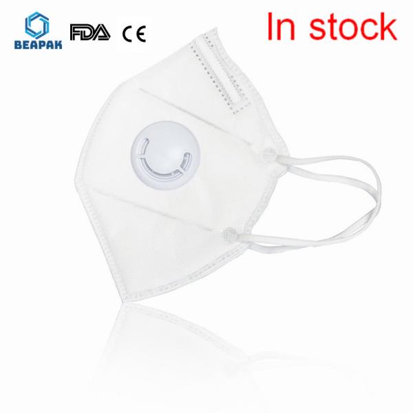 Quality Non Irritating  Face Mask With Valve European Standard No Ear Pressure wholesale