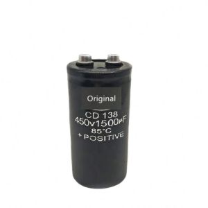 Cheap High quality big capacitor CD138 Screw Terminal Aluminium Electrolytic Capacitor 450V 1500UF for sale