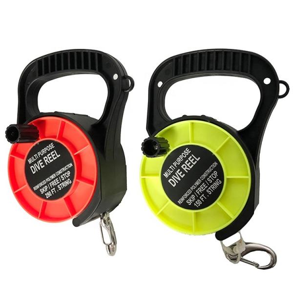 Quality Technical diving cave reel 150/290ft with plastic handle wholesale