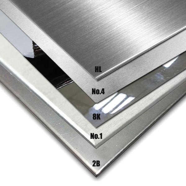 Quality ASTM AISI Stainless Steel Sheet Metal Plate 321 309 8K Mirror Polished HL Surface wholesale