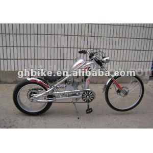 Cheap Upgrade Your Chopper Bicycle with 24&quot; Gas Motor Engine Bike and Gloss Weight of 35KGS for sale