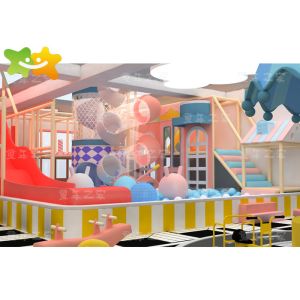 Children Play Game Indoor Playground Equipment With Ball Pool